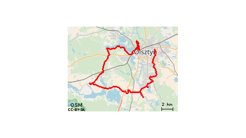 olsztyn Bartag Tomaszkowo Szalbruk Naterki Kudypy LupsTych Olsztyn