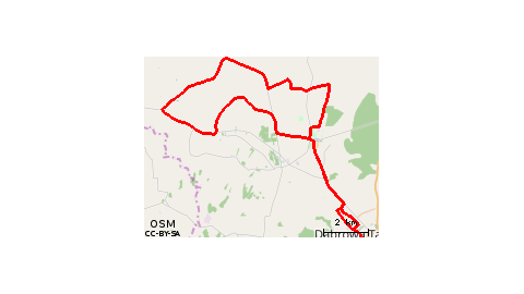 Dąbrowa - Zalipie - Dąbrowa 