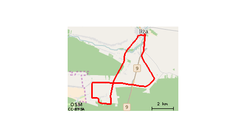 Iłża-Jasieniec-Pastwiska-Koszary-Iłża