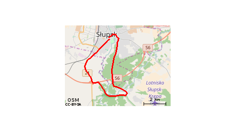 Słupsk - Krępa - Słupsk