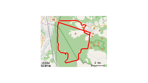 Częstochowa-Dębowiec -Olsztyn-