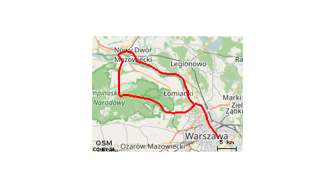 Wisła-Kampinos-Nowodwory