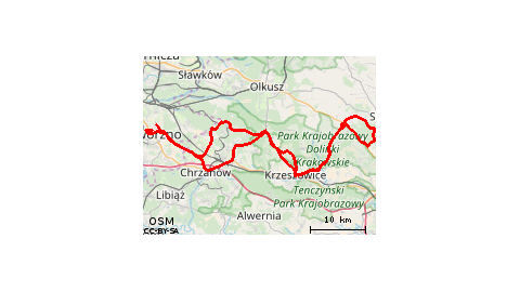 30.03.2018 Ojców 151 km