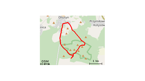 Biwak-olssztyn Zamek-biwak sokole góry