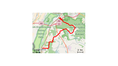 Szczecin Podjuchy - Gryfino