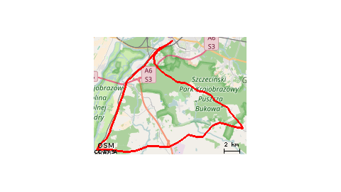 Szczecin - Gryfino - Stare Czarnowo