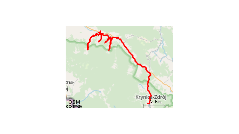 Składyste Łabowec Maciejowa Barrnowec