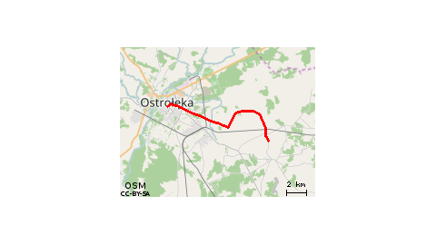 Objazd z przerwami w nagrywaniu