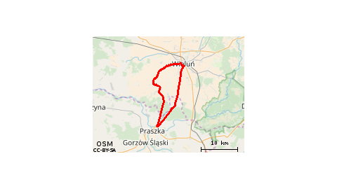 Szlakiem kolejki Wieluń - Praszka 