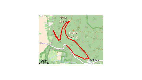 Wędrówka w okolicach Skalnej