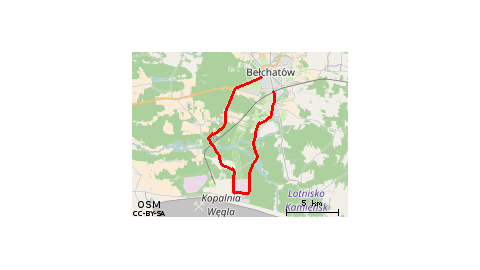 Trasa do Elektrowni Bełchatów