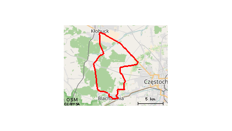 Blachownia - Kłobuck - Blachownia