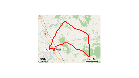 Kolbuszowa - Dzikowiec - Kolbuszowa 