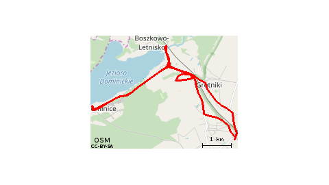 Boszkowo-Letnisko - Dominice - Włoszakowice - Ujazdowo 