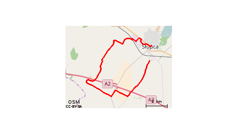 SŁUPCA - KOTUNIA - WIERZBOCICE - SKARBOSZEWO - SŁUPCA, 15 08 2017