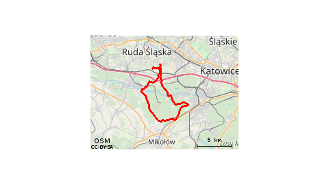 Bykowina - Piotrowice - Jamna - Bykowina