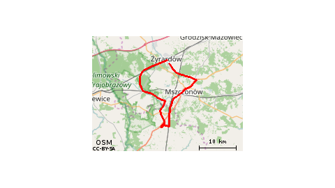 Żyrardów - Puszcza Mariańska