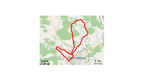 Ostrołeka-Lelis-pętla Płn