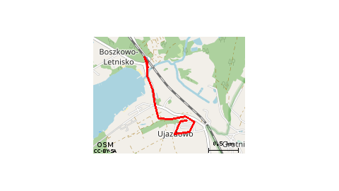 Boszkowo-Letnisko - PKP - Ujazdowo - Boszkowo-Letnisko 