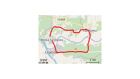Wólka Tanewska Dąbrówka Ulanow Wólka Tanewska 