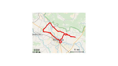 Kombornia-Bratkówka-Potok-Krosno-Kombornia