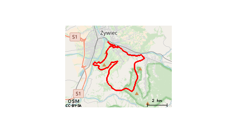 Bike Atelier MTB Maraton 2018 - Żywiec - HOBBY on GPSies.com