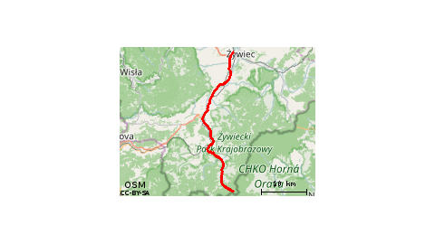 Żywiec - Koszarki - Żywiec