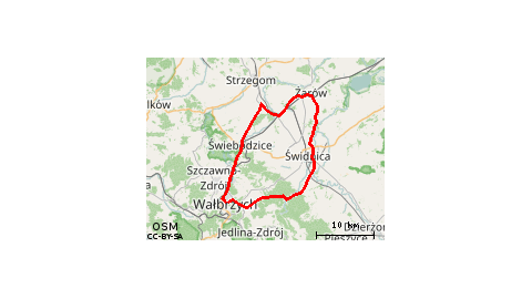 Wałbrzych - Żarów - Świdnica