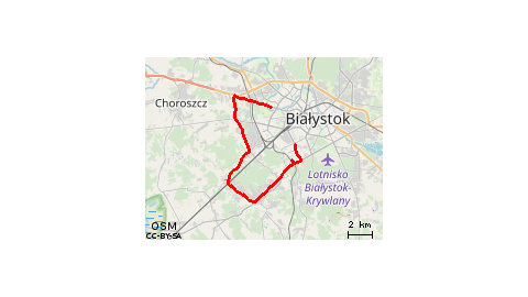 Z Pracy Przez Niewodnicę, Porosły 17.05.2019