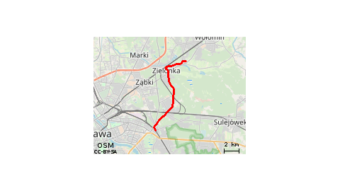 Z Kobylki na PKP Goclawek