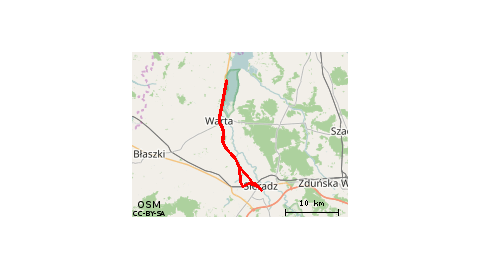 Sieradz- zbiornik Jeziorsko