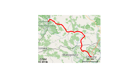 Chęciny - Łopuszno - Zagacie