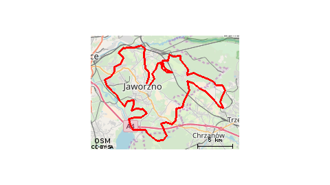 Jaworzno extreme on GPSies.com