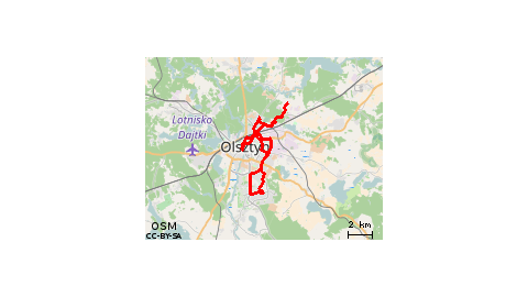 Jazda Po Olsztynie Z Przerwami