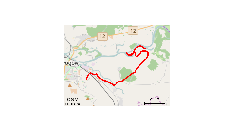 Borków - Wzdłuż Brzegu Rzeki Odry ( Rejony Borkowa) - Wojszyn - Bytnik - Głogów