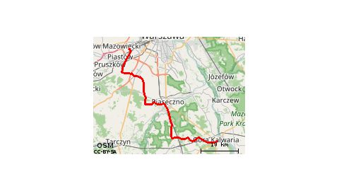 Góra Kalwaria - Zalesie Górne - Ursus