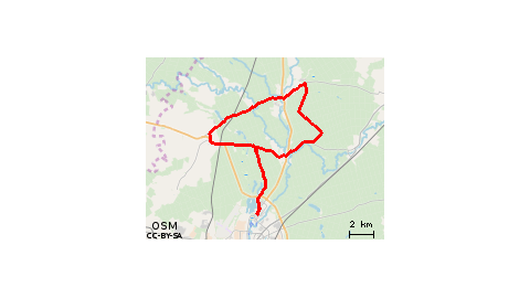 Piła - Plecemin- Stara- Piła