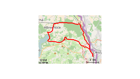 Cieszyn - Terlicko - Cieszyn