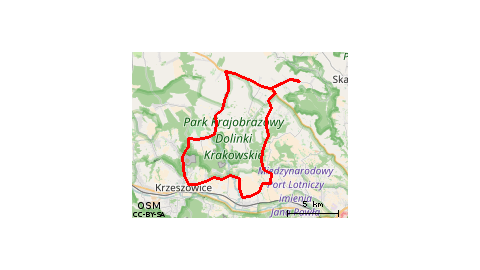 WK-Dol. Będkowska-Krzeszowice-Czerna-WK