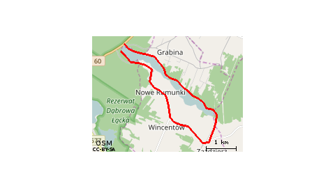 Grabina - Zaździerz - Dębowa Góra