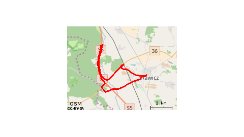 Jazda po drodze technicznej