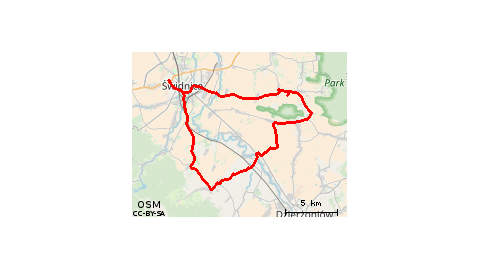 14.04.2018 Świdnica - Wiry - Jędrzejowie - Mościsko - Bojanice - Świdnica