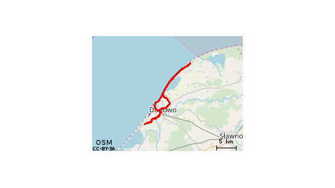 Bobolin-Jaroslawiec(przez Darłówko)-Bobolin