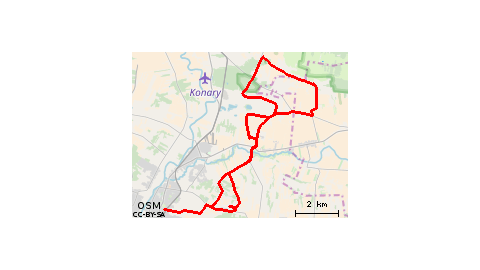 Sochaczew Wólka Smolna Plecewice Żelazowa Wypalenisko Sochaczew 