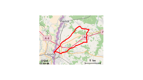 Zgorzelec - Dłużyna Górna - Zgorzelec