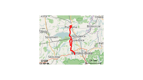 Bielsko-Biała - Pszczyna - Bielsko-Biała