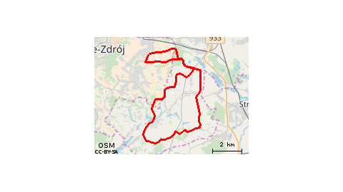 Bzie Górne - Jarzabkowice - Pielgrzymowice - Golasowice - Bzie Górne 