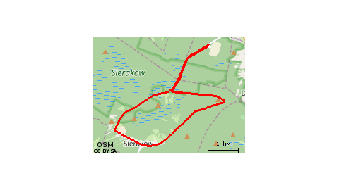 Dziekanów Leśny - Sieraków 