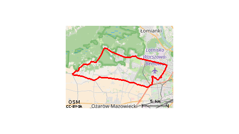 Bemowo - Zaborów - Truskaw - Bemowo