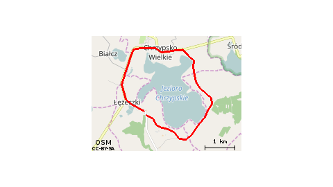 Łeżeczki-Łężeczki wokół j.Chrzypsko Wlk.